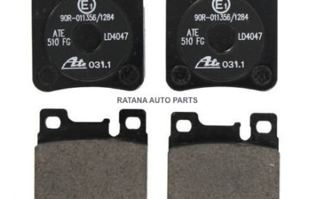REAR Brake Pads Mercedes R129 SL Class, R170 SLK Class, W124 E Class, W140 S Class, W202 C Class, W208 CLK Class, W210 E Class, W220 S Class  ស្បែកហ្វាំង