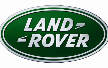 Logo Land Rover Chrome